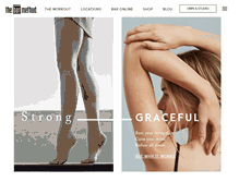 Tablet Screenshot of barremethod.com